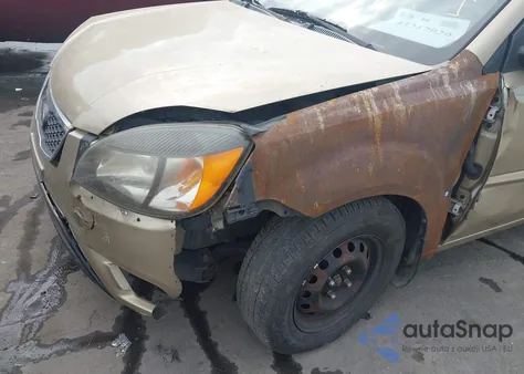 2011 Kia Rio Lx from USA, damaged, VIN KNADH4A30B6913204